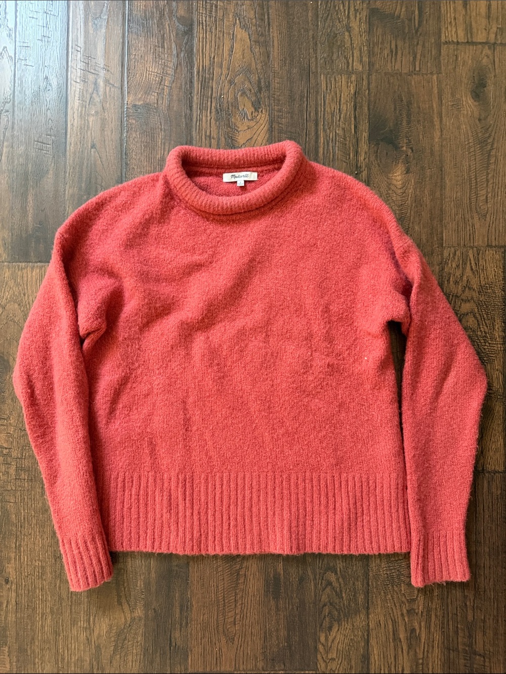 Madewell Coral Crewneck Sweater - Women's